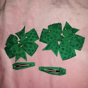 Dance Bows and Clips